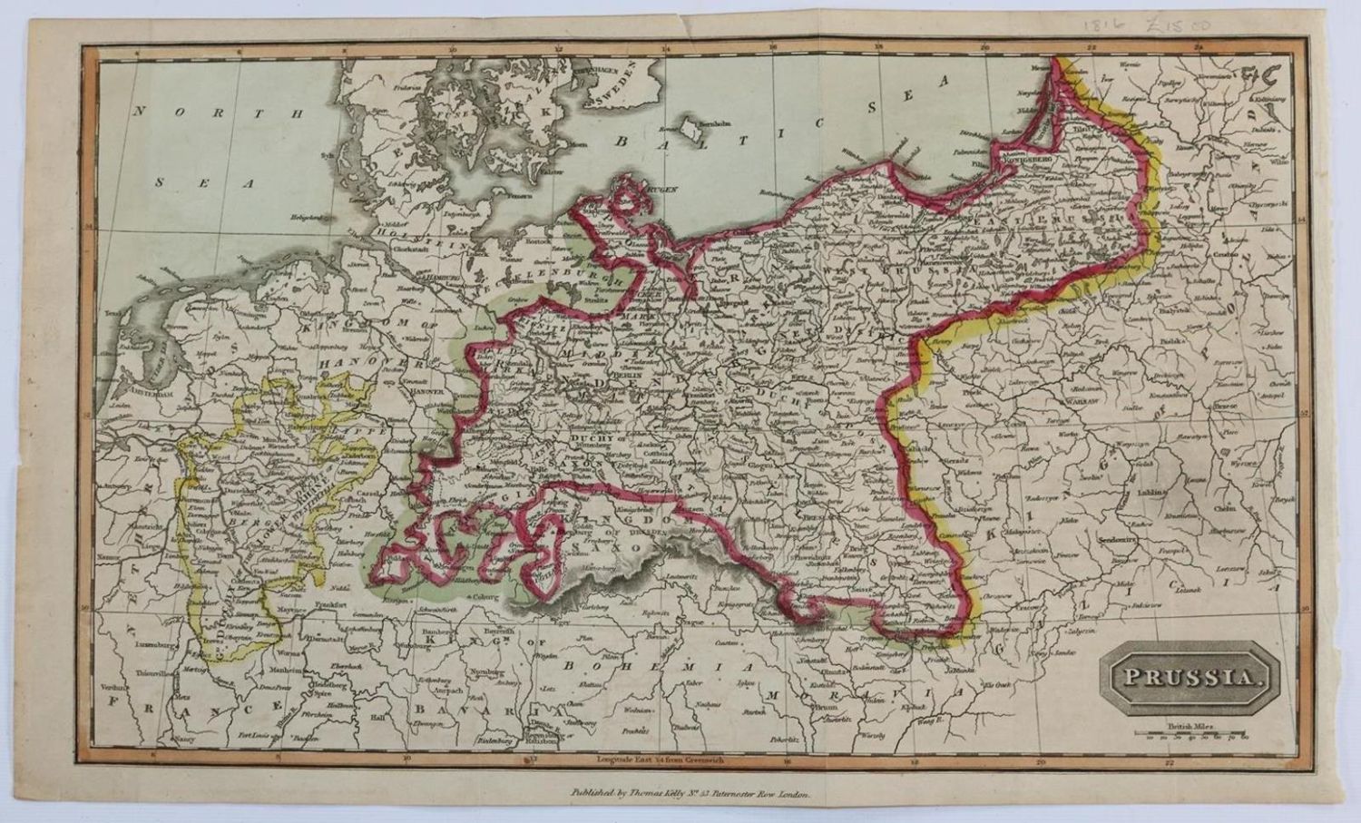 Große Abbildung Nr.3: 132-2704 Norddeutschland u. Pommern.: (Deutschland)