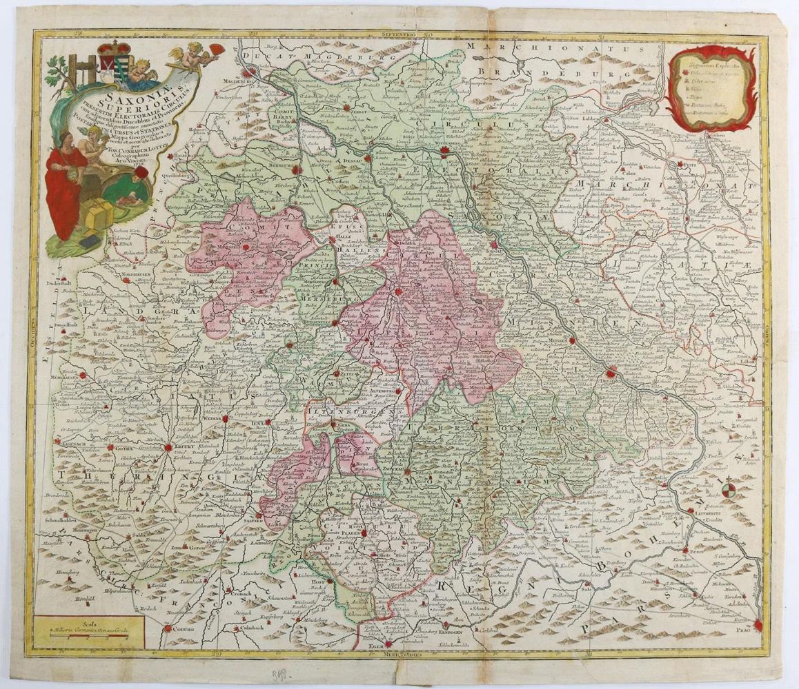 Große Abbildung Nr.1: 132-2738 Sachsen.: (Deutschland)