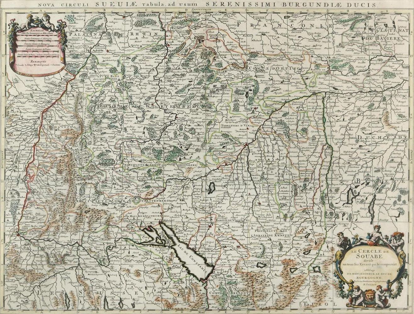 Große Abbildung Nr.1: 132-2747 Schwaben.: (Deutschland)