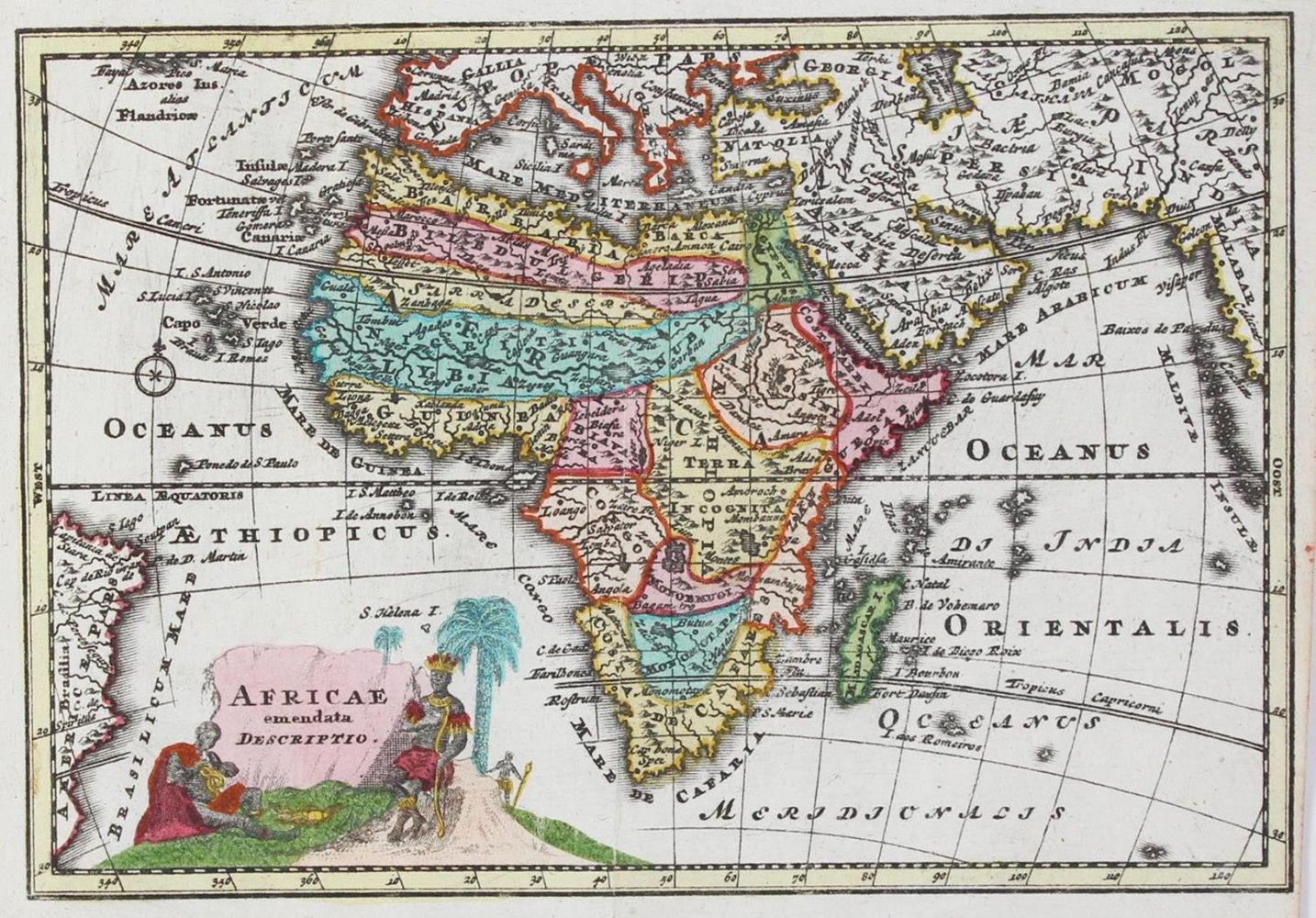 Große Abbildung Nr.1: 132-2774 Afrika.: (Ausland, Afrika)