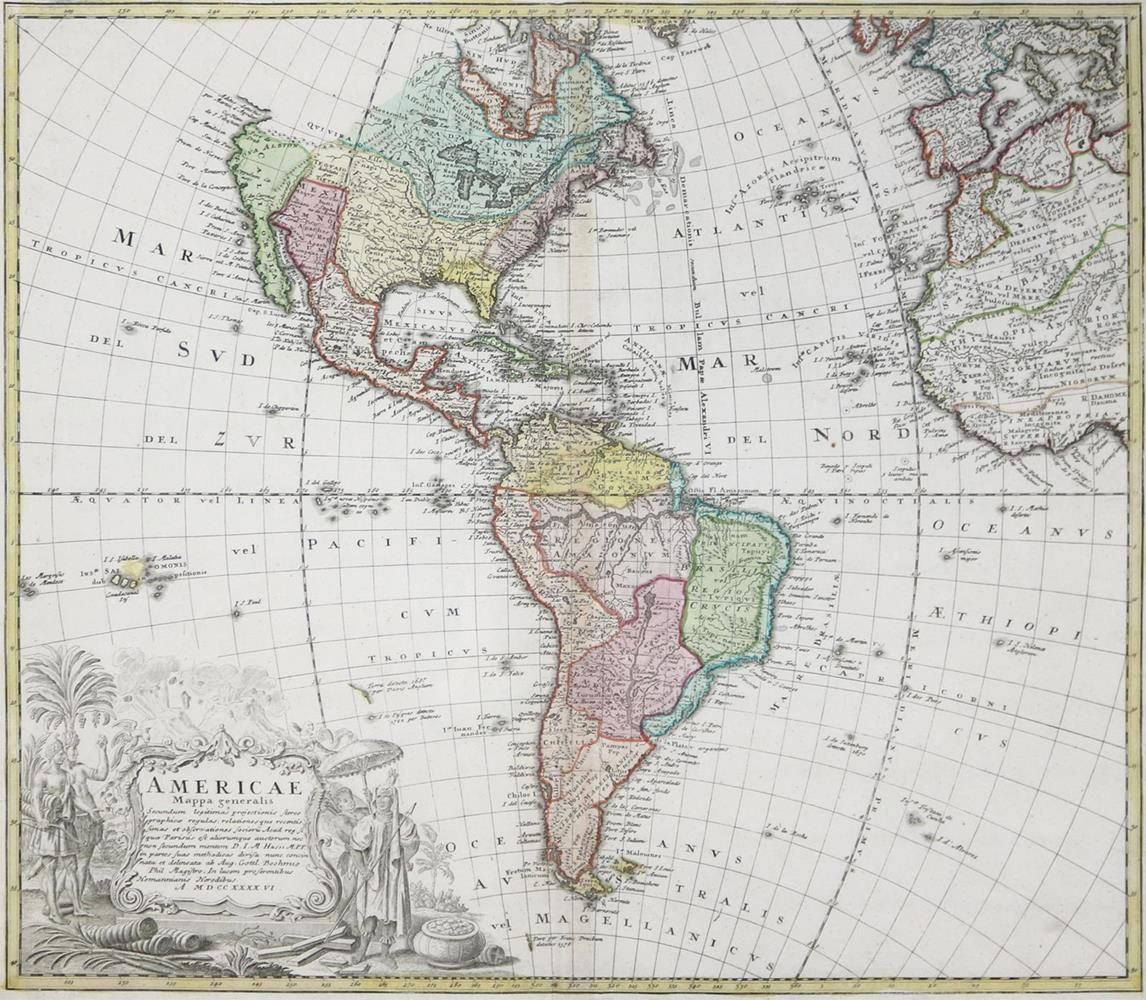 Große Abbildung Nr.1: 132-2778 Amerika.: (Ausland, Amerika)