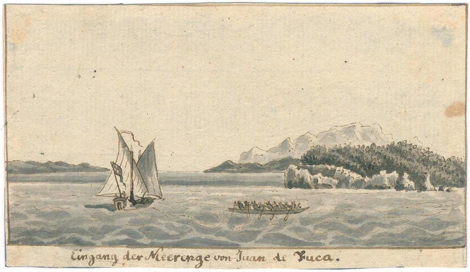 Große Abbildung Nr.3: 132-2779 Juan-de-Fuca-Straße.: (Ausland, Amerika)