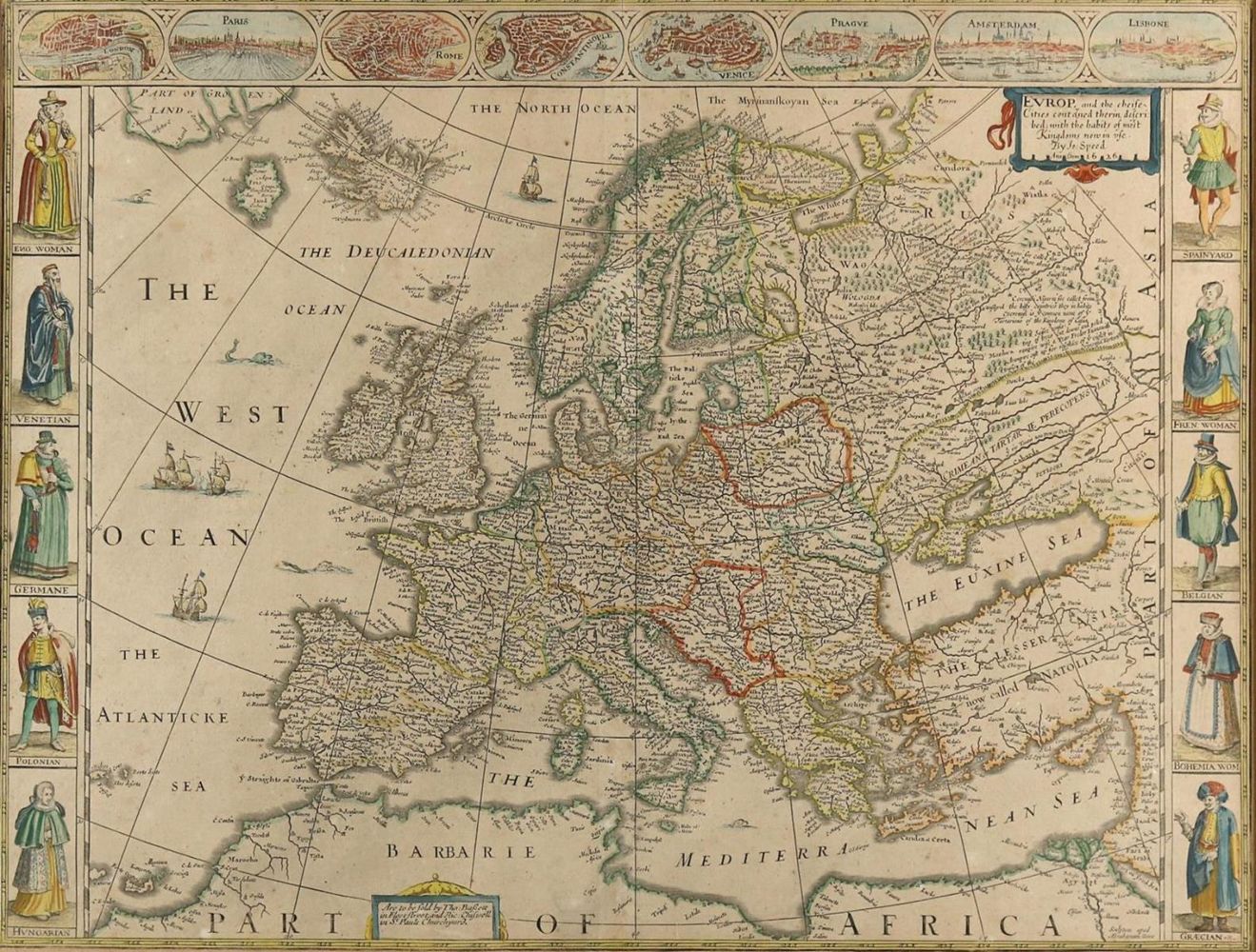 Große Abbildung Nr.1: 132-2815 Europa.: (Ausland, Europa)