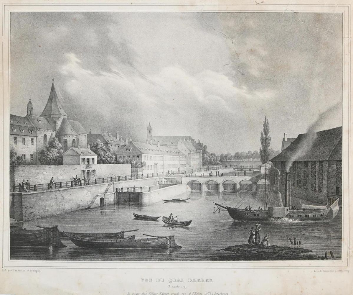 Große Abbildung Nr.1: 132-2827 Straßburg.: (Ausland, Frankreich, Elsass)