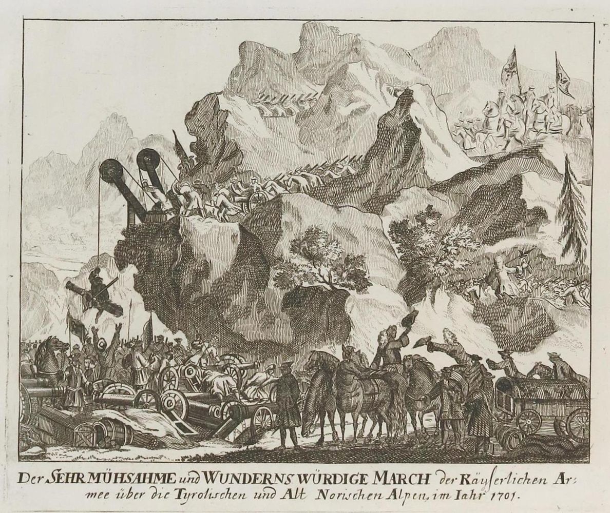 Große Abbildung Nr.2: 132-2854 Alpenüberquerung u. Chiari.: (Ausland, Italien)