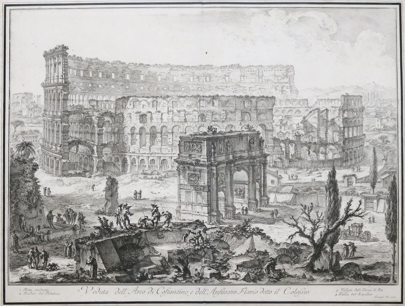 Große Abbildung Nr.1: 132-2868 Piranesi, Francesco: (Ausland, Italien)