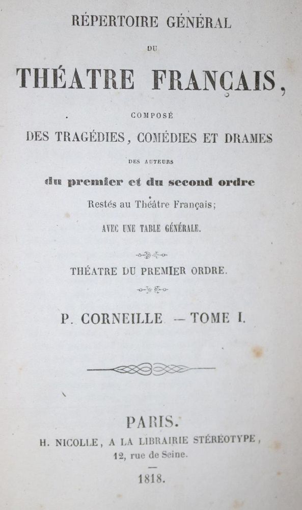 Große Abbildung Nr.1: 132-289 Repertoire General: (Film - Theater - Tanz)