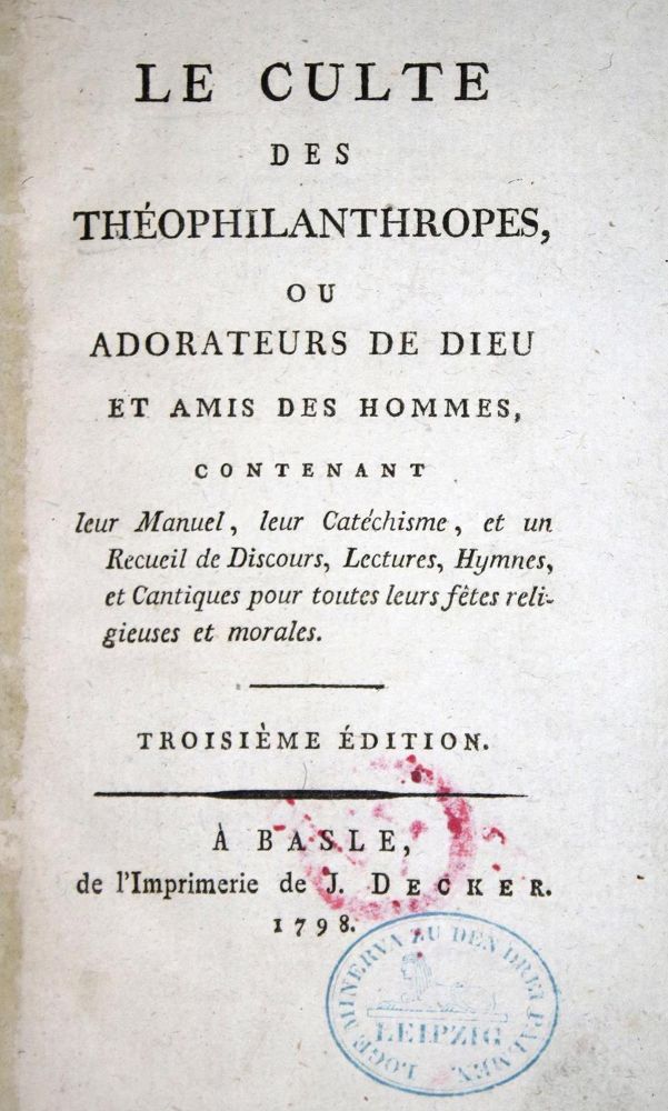 Große Abbildung Nr.1: 132-291 (Chemin-Dupontes,J.B.).: (Freimaurerei)