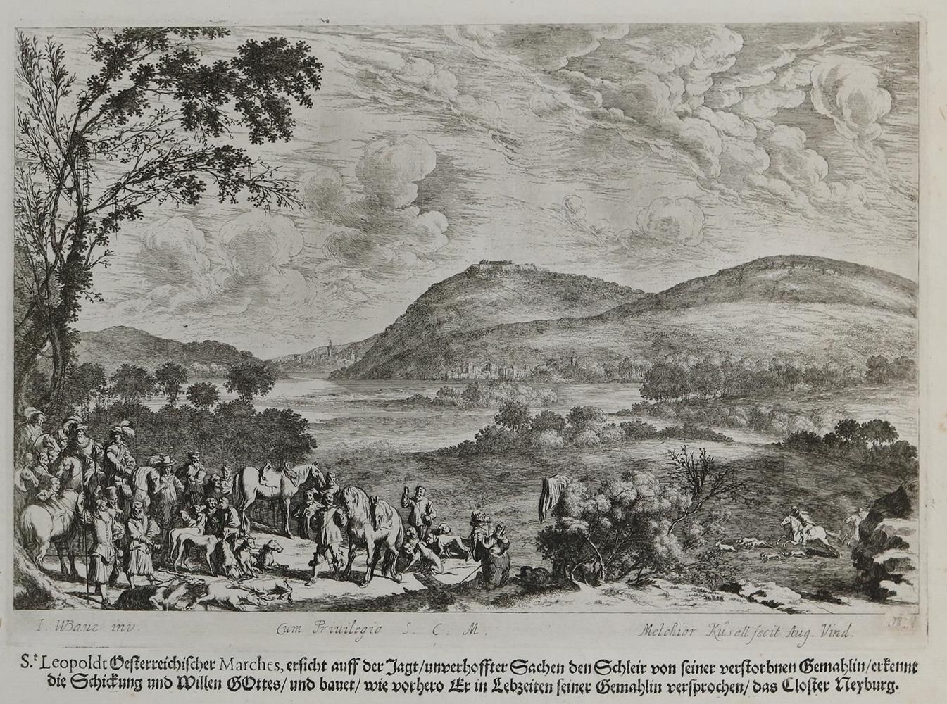 Große Abbildung Nr.1: 132-2949 Baur, Johann Wilhelm: (Ausland, Österreich, Leopold, St.)