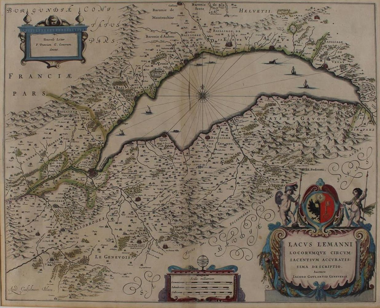 Große Abbildung Nr.1: 132-2974 Genfer See.: (Ausland, Schweiz)
