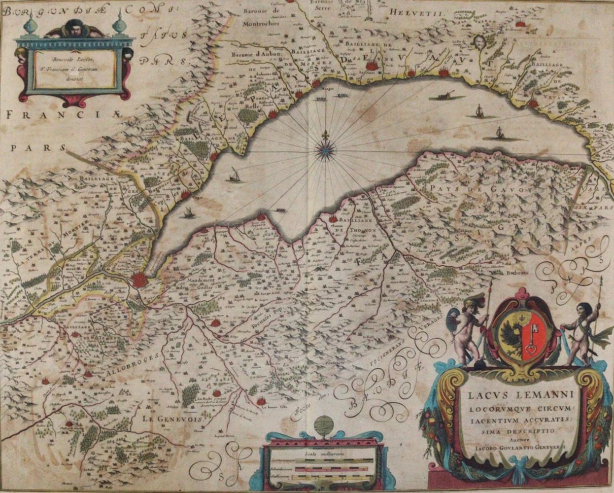 Große Abbildung Nr.2: 132-2974 Genfer See.: (Ausland, Schweiz)