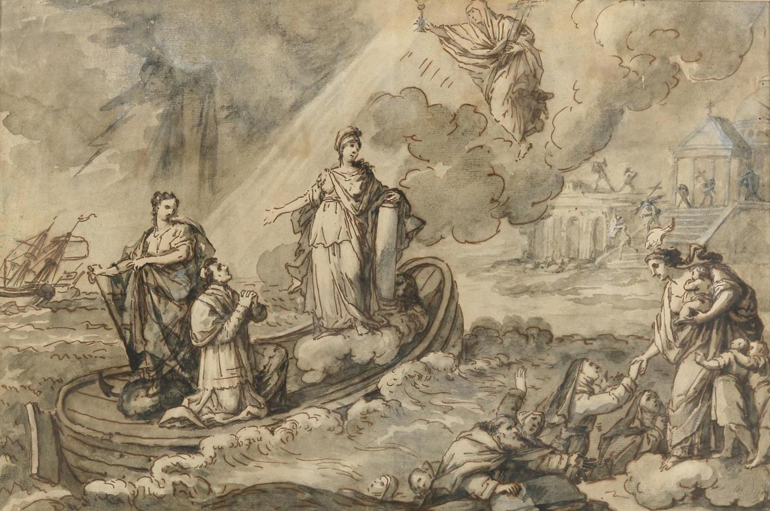 Große Abbildung Nr.1: 132-3043 Anonymer Barockkünstler: (Künstlergraphik)