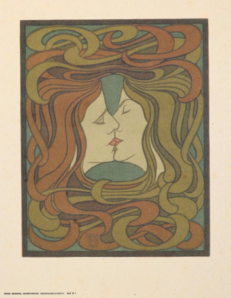 Große Abbildung Nr.1: 132-3097 Behrens, Peter: (Künstlergraphik)