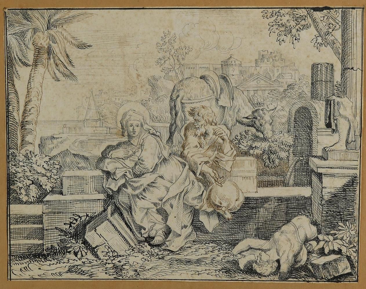 Große Abbildung Nr.2: 132-3106 Bergmüller, Johann Georg: (Künstlergraphik)