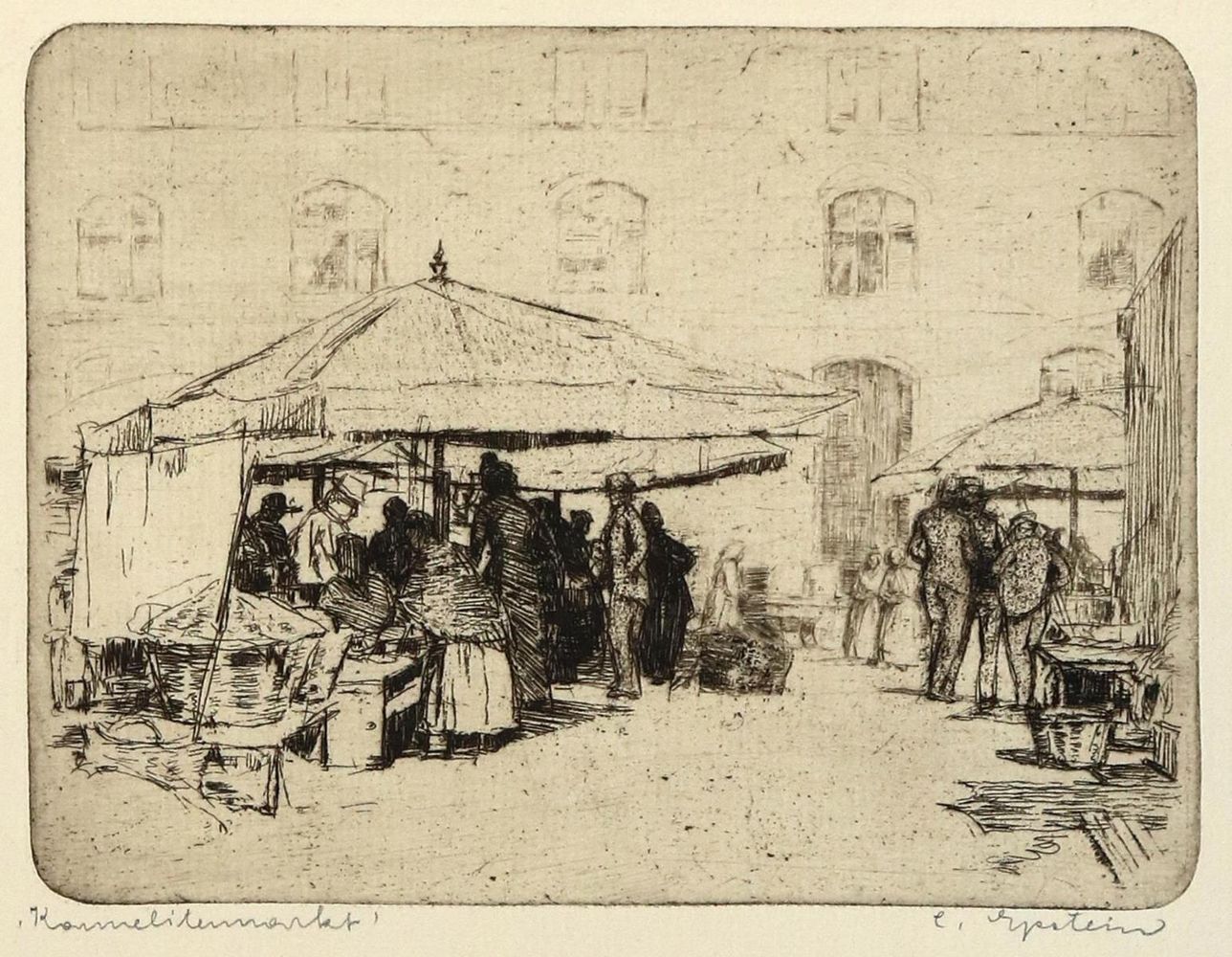 Große Abbildung Nr.2: 132-3110 Beuer, W. Wolfgang: (Künstlergraphik)