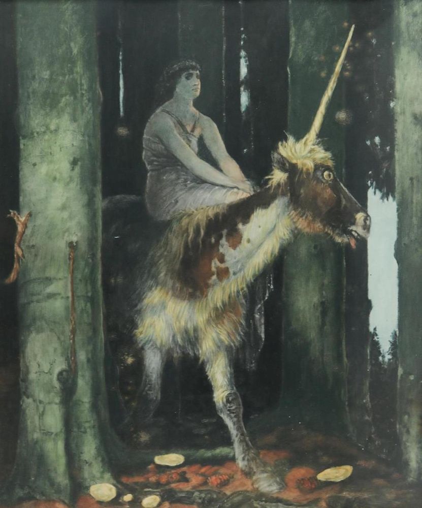 Große Abbildung Nr.1: 132-3126 Böcklin, Arnold: (Künstlergraphik)