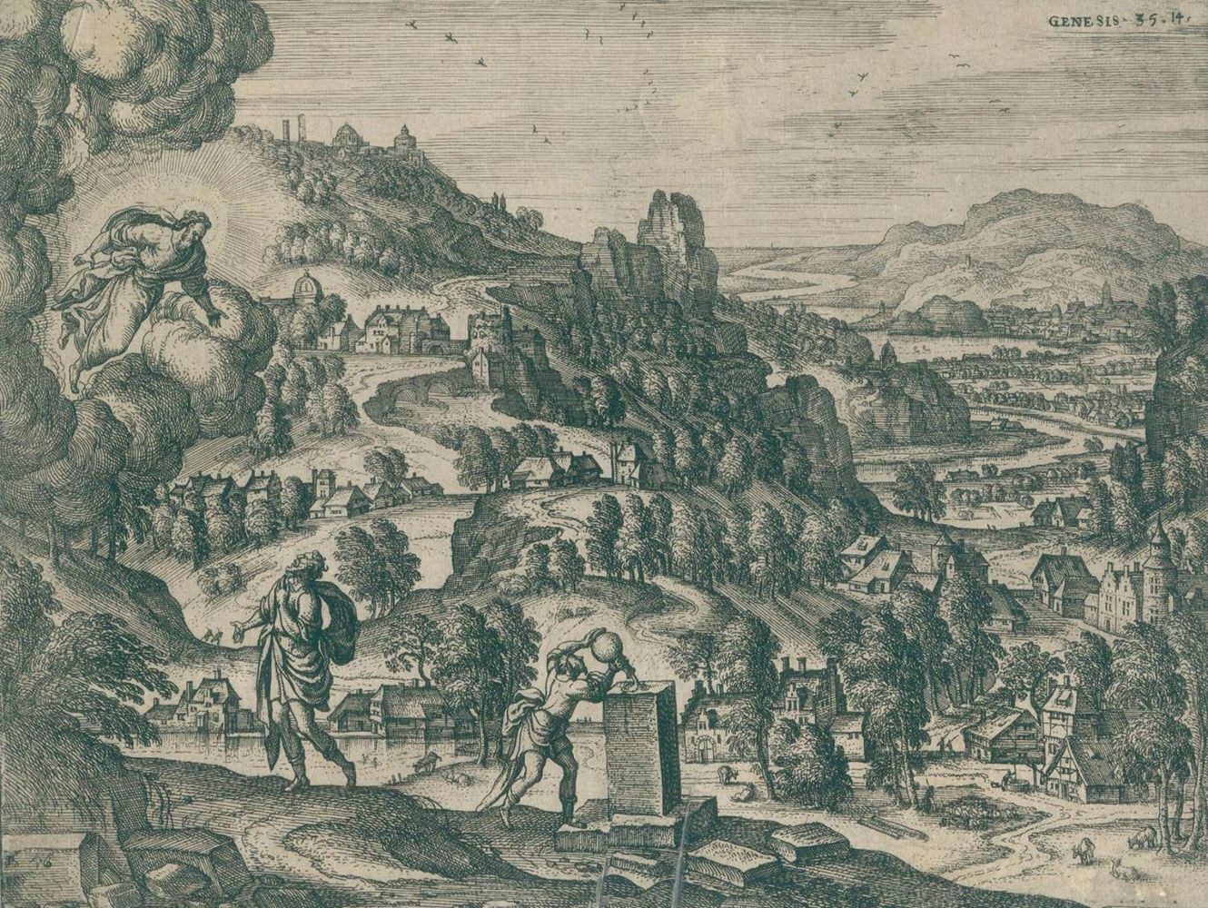 Große Abbildung Nr.1: 132-3137 Borcht, Peter van der: (Künstlergraphik)