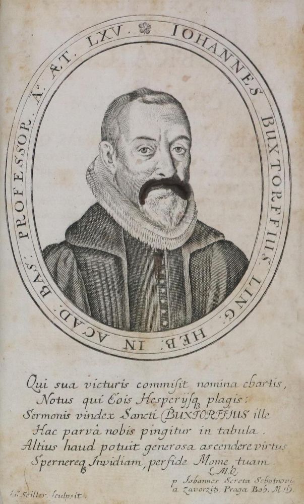 Große Abbildung Nr.1: 132-314 Buxtorf,J.: (Judaica)
