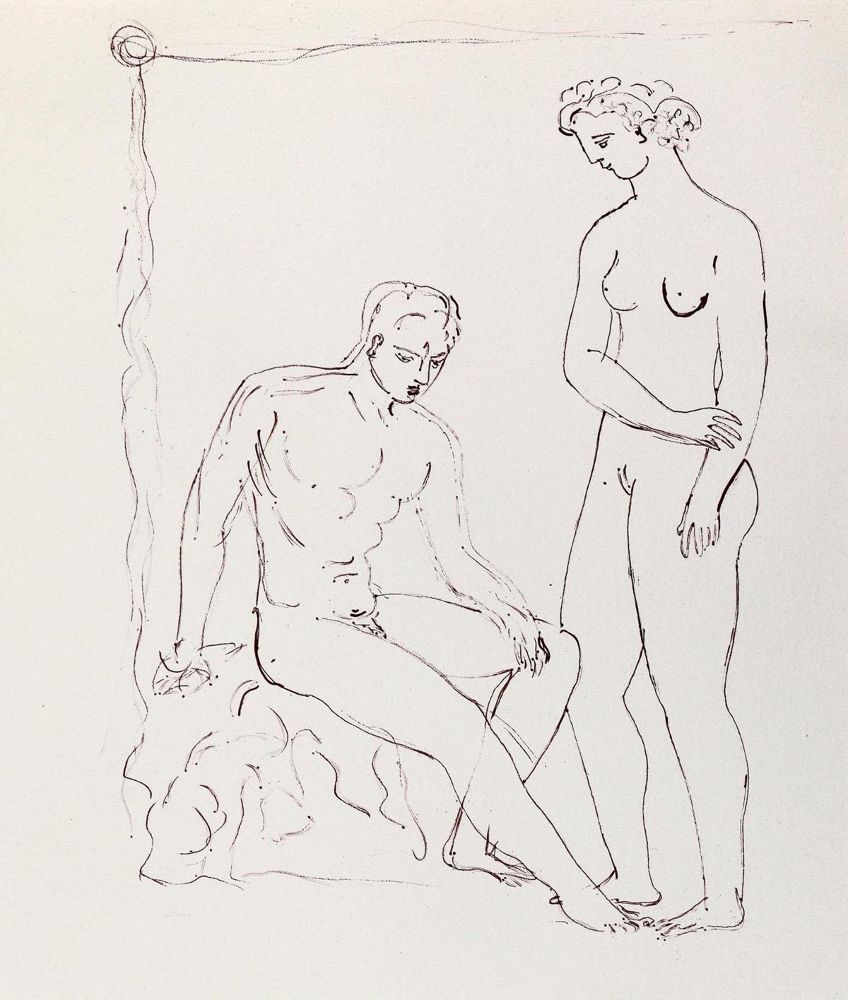 Große Abbildung Nr.1: 132-3154 Breker, Arno: (Künstlergraphik)