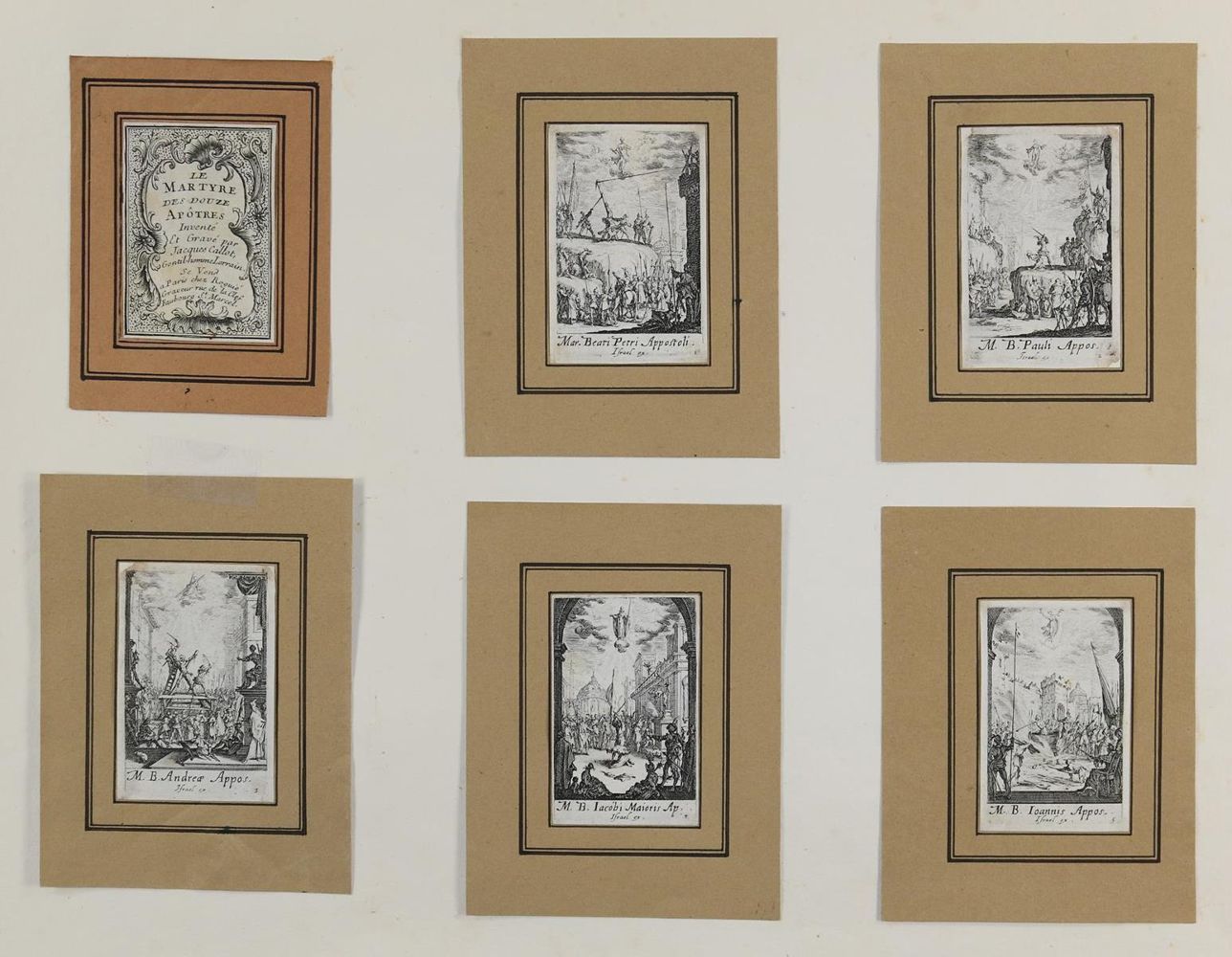 Große Abbildung Nr.2: 132-3167 Callot, Jacques: (Künstlergraphik)