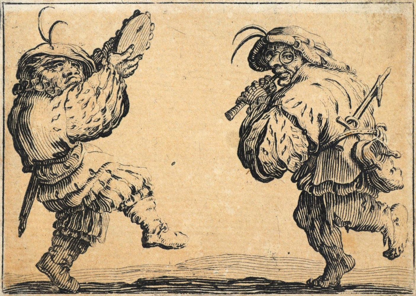 Große Abbildung Nr.1: 132-3168 Callot, Jacques: (Künstlergraphik)