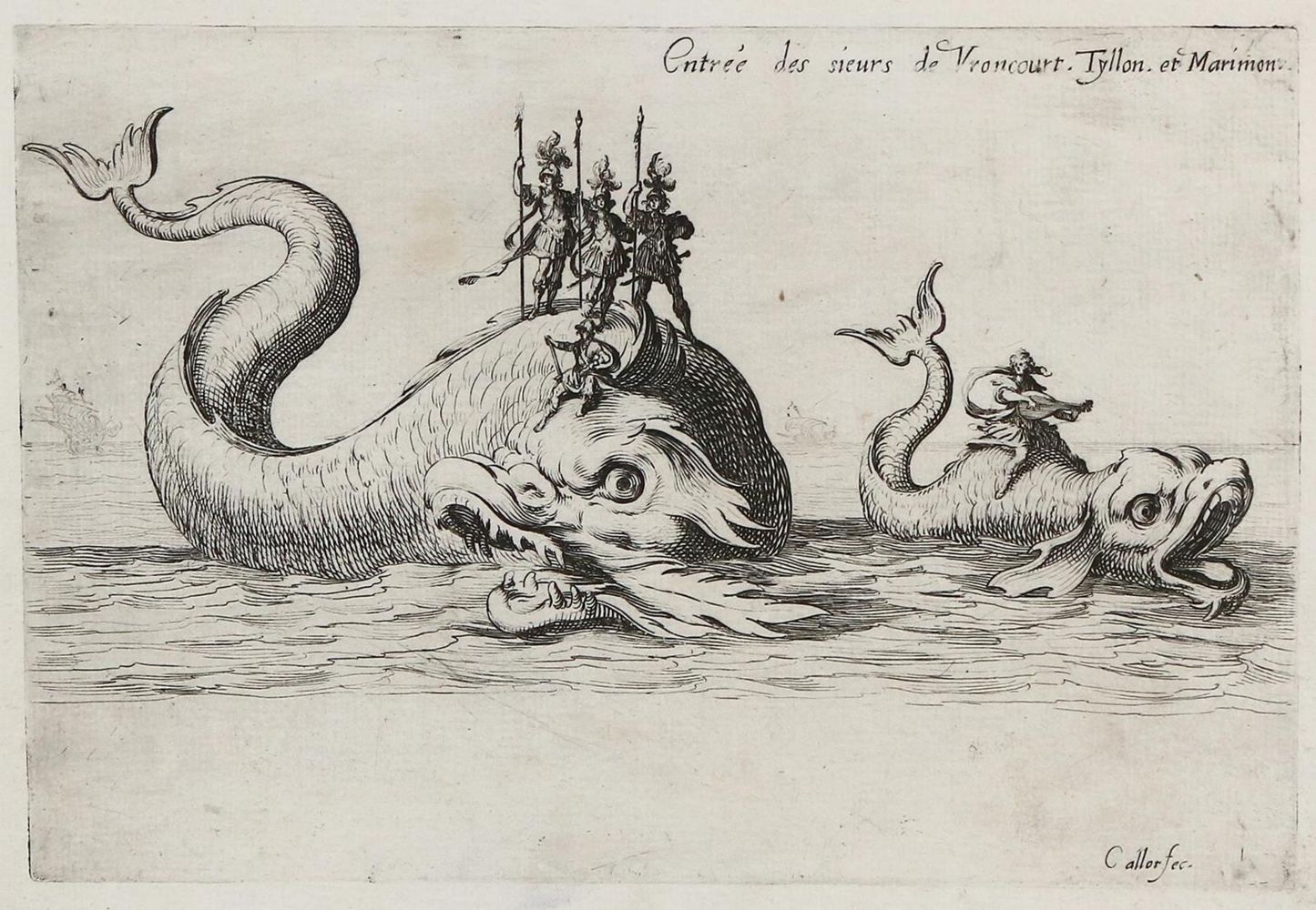 Große Abbildung Nr.1: 132-3171 Callot, Jacques: (Künstlergraphik)