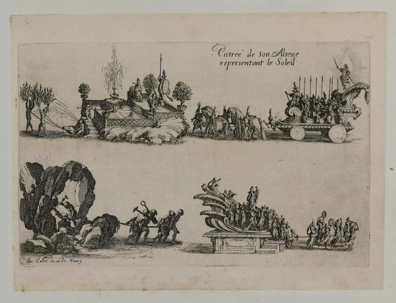 Große Abbildung Nr.24: 132-3171 Callot, Jacques: (Künstlergraphik)