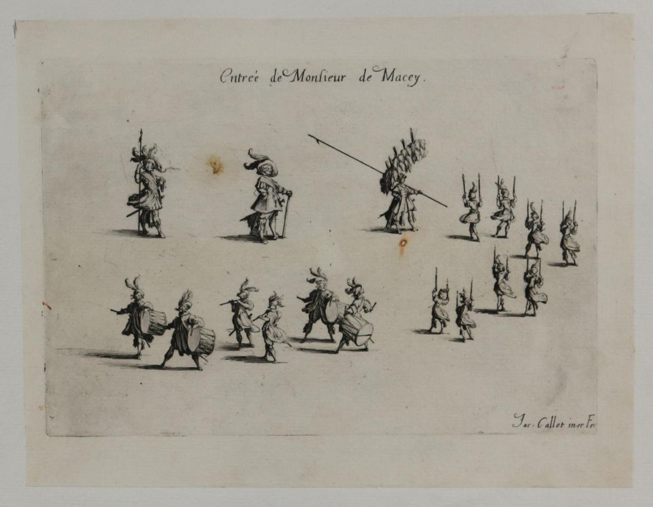 Große Abbildung Nr.25: 132-3171 Callot, Jacques: (Künstlergraphik)