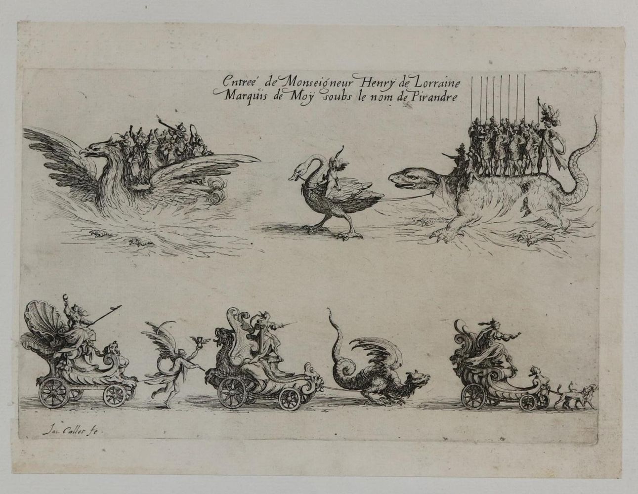 Große Abbildung Nr.26: 132-3171 Callot, Jacques: (Künstlergraphik)