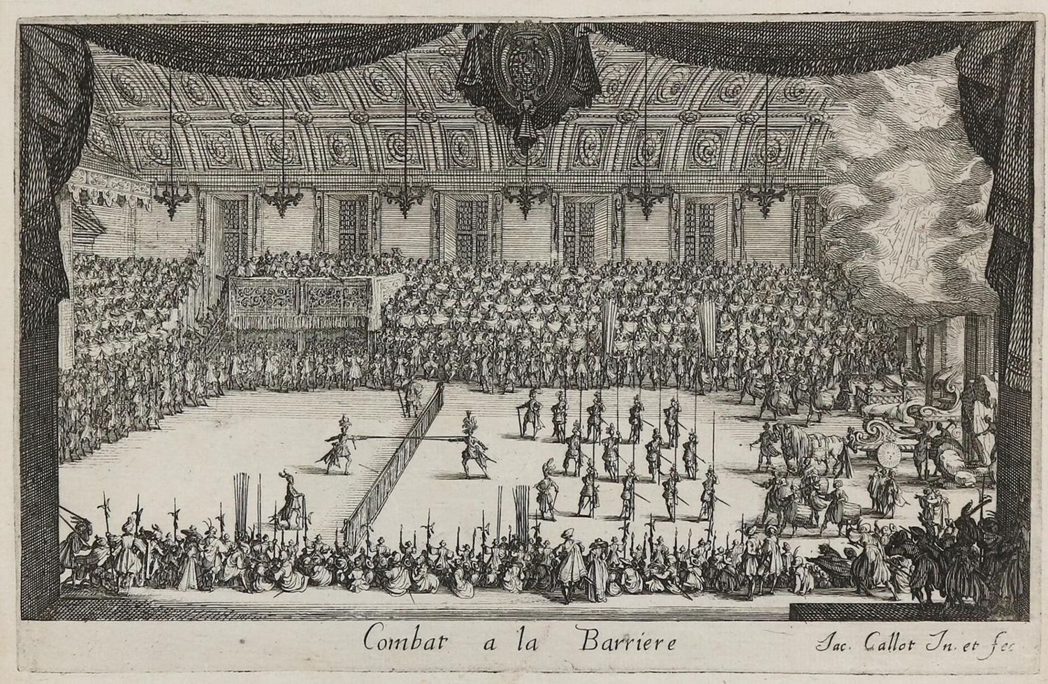 Große Abbildung Nr.3: 132-3171 Callot, Jacques: (Künstlergraphik)