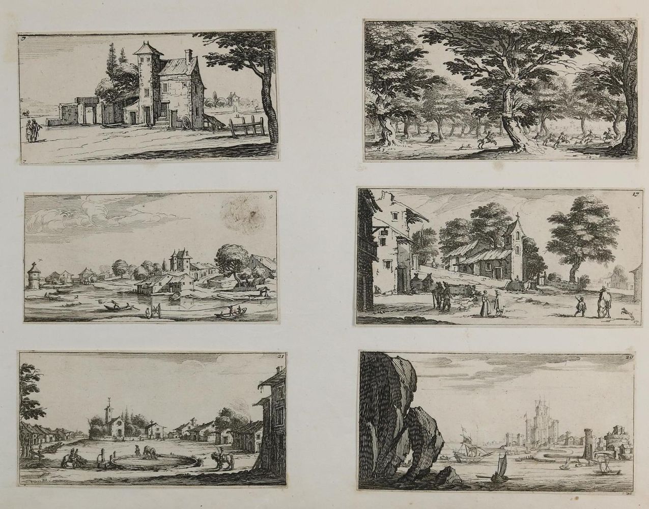 Große Abbildung Nr.4: 132-3173 Callot, Jacques: (Künstlergraphik)