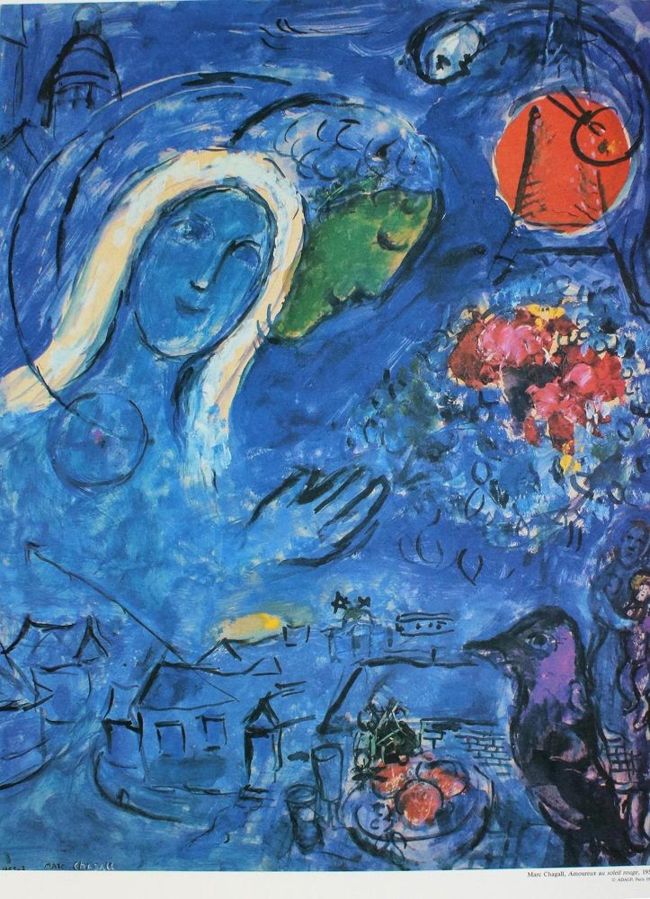 Große Abbildung Nr.5: 132-3178 Chagall, Marc: (Künstlergraphik)