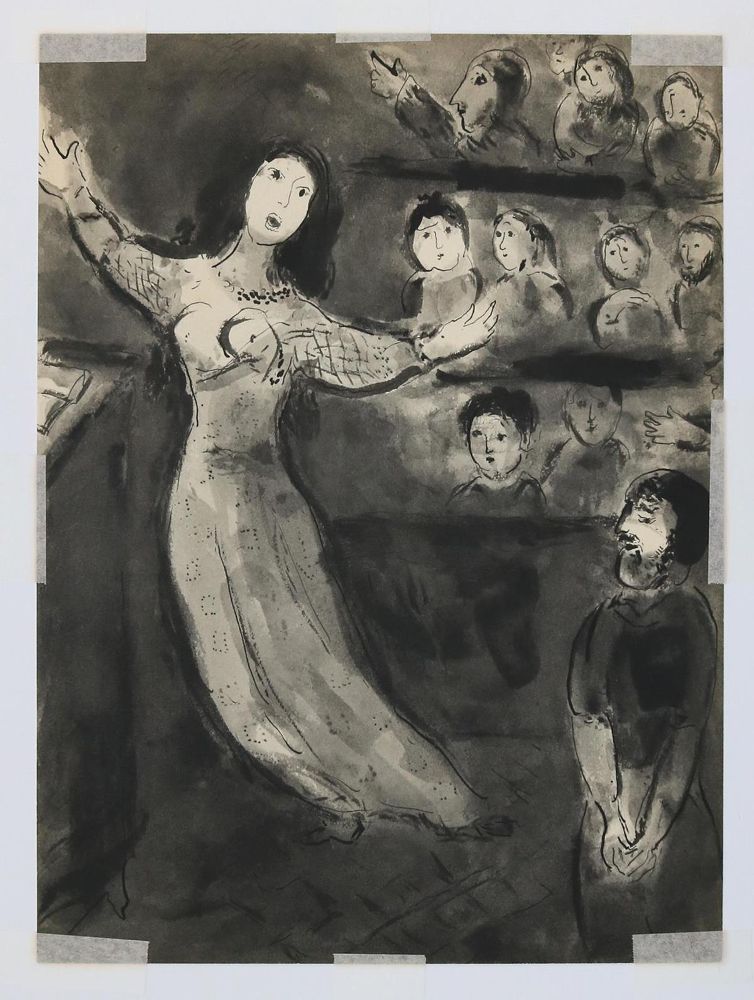 Große Abbildung Nr.1: 132-3183 Chagall, Marc: (Künstlergraphik)