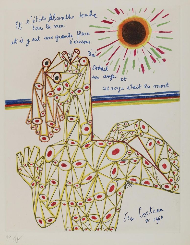 Große Abbildung Nr.1: 132-3196 Cocteau, Jean: (Künstlergraphik)