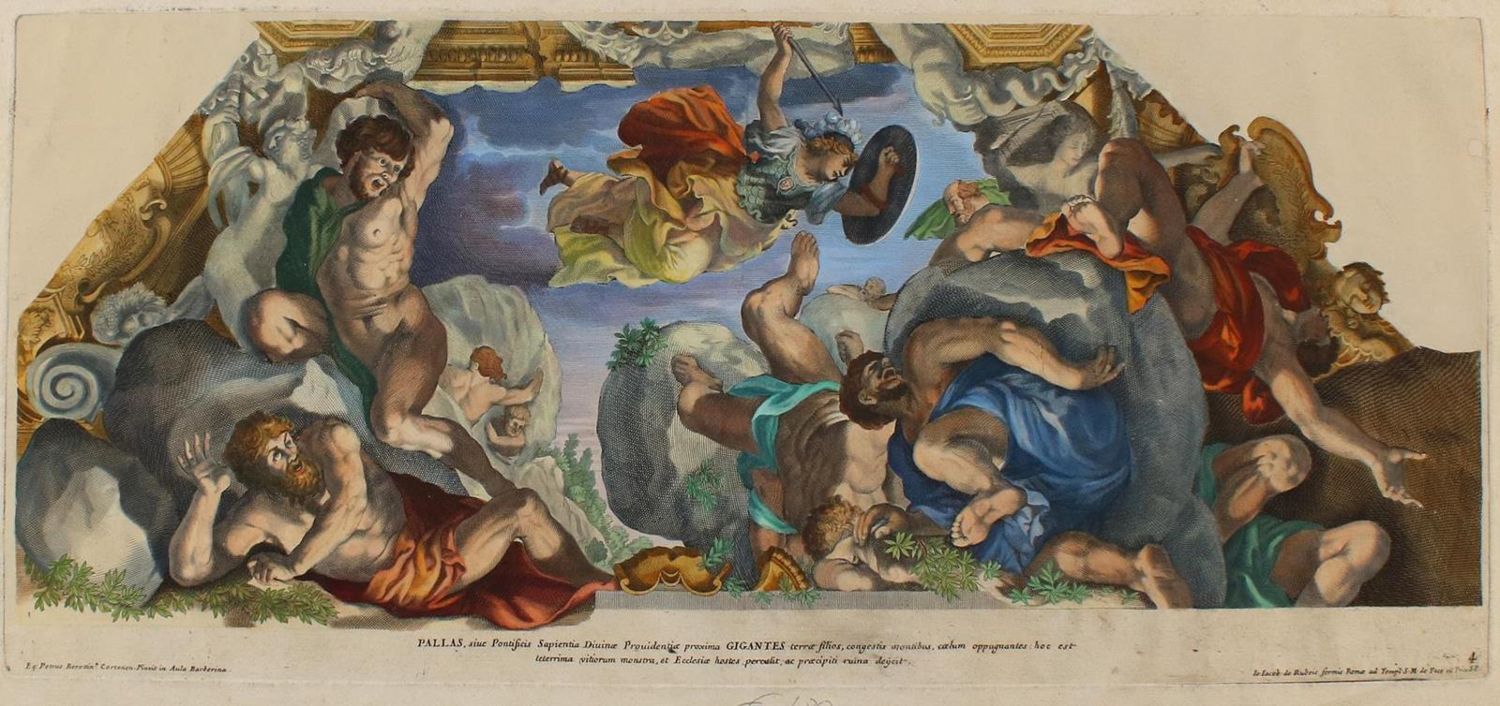 Große Abbildung Nr.1: 132-3213 Cortona, Pietro  (Berretini) da: (Künstlergraphik)