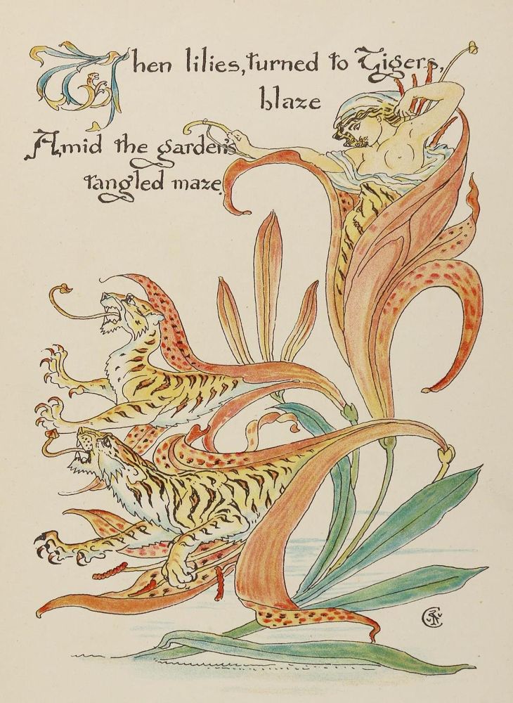 Große Abbildung Nr.1: 132-3218 Crane, Walter: (Künstlergraphik)