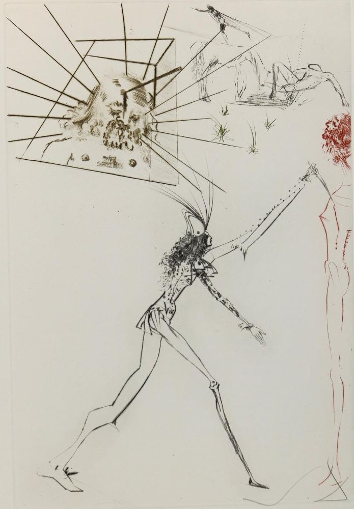 Große Abbildung Nr.1: 132-3236 Dali,Salvador: (Künstlergraphik)