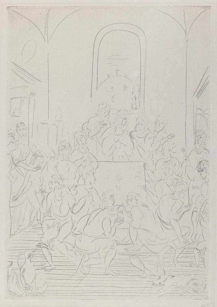 Große Abbildung Nr.1: 132-3249 Derain, André: (Künstlergraphik)