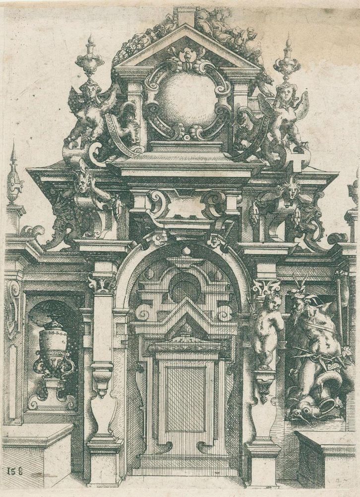 Große Abbildung Nr.1: 132-3255 Dietterlin, Wendel d. Ä.: (Künstlergraphik)