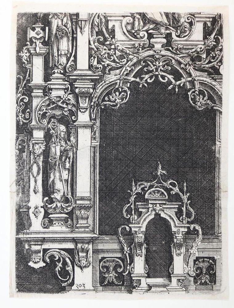 Große Abbildung Nr.1: 132-3256 Dietterlin, Wendel d. Ä.: (Künstlergraphik)