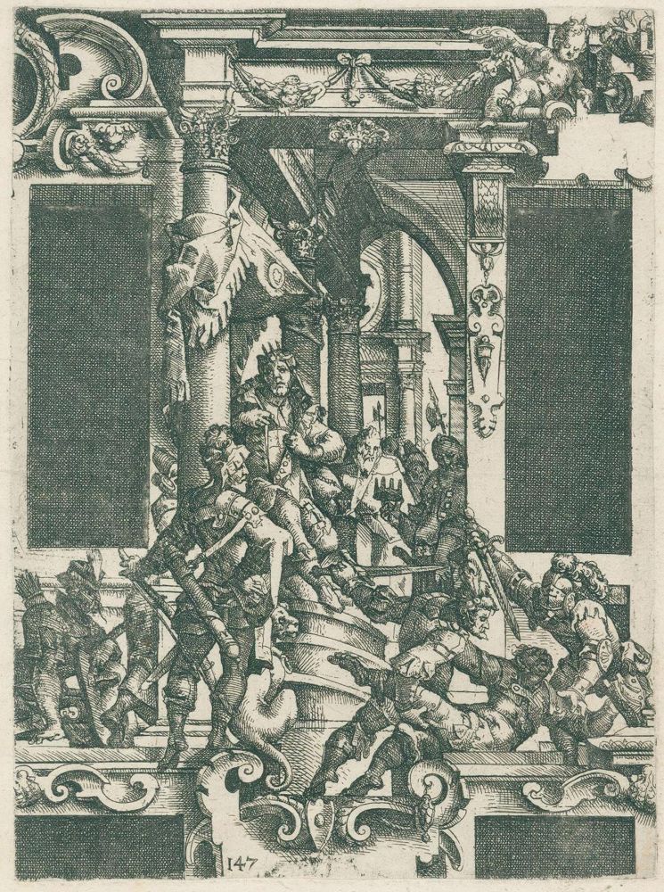Große Abbildung Nr.1: 132-3257 Dietterlin, Wendel d. Ä.: (Künstlergraphik)