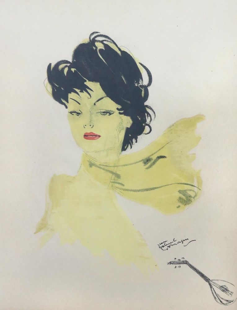 Große Abbildung Nr.3: 132-3269 Domergue, Jean-Gabriel: (Künstlergraphik)