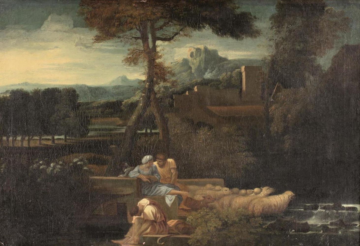 Große Abbildung Nr.1: 132-3293 Dughet, Gaspard (auch Poussin): (Künstlergraphik)