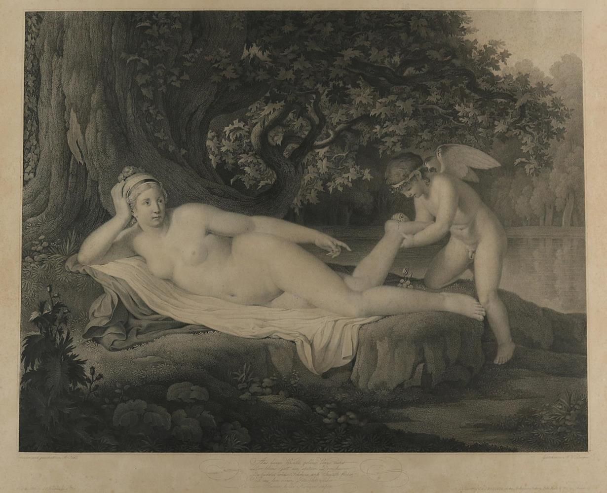 Große Abbildung Nr.1: 132-3339 Durmer, Franz Valentin: (Künstlergraphik, Erotika - Galantes)