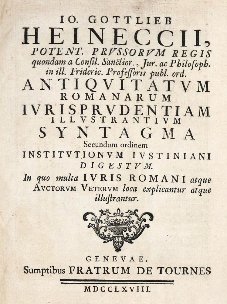 Große Abbildung Nr.3: 132-334 Monarcius,A.: (Juridica und Kriminologie)
