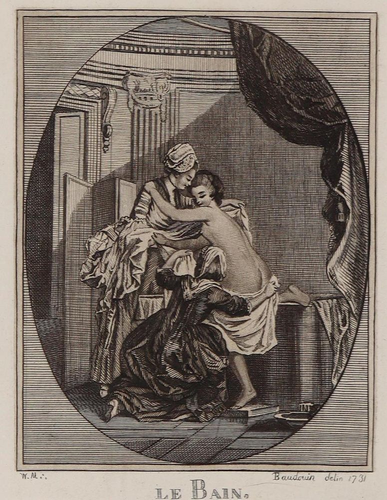 Große Abbildung Nr.2: 132-3346 Sammlung: (Künstlergraphik, Erotika - Galantes)