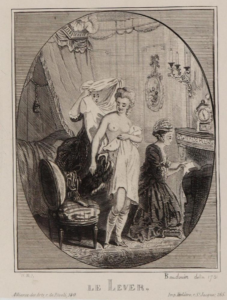 Große Abbildung Nr.3: 132-3346 Sammlung: (Künstlergraphik, Erotika - Galantes)