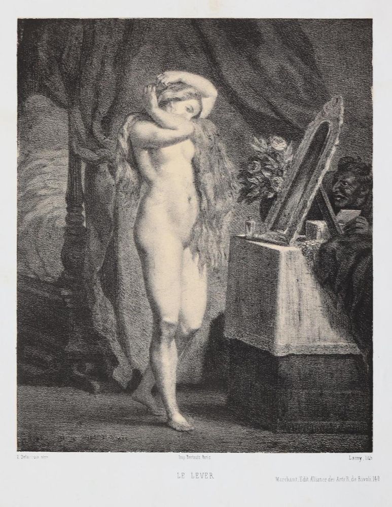 Große Abbildung Nr.6: 132-3346 Sammlung: (Künstlergraphik, Erotika - Galantes)