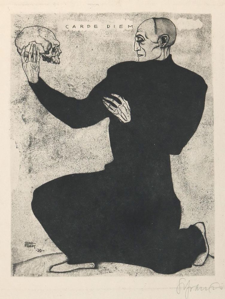 Große Abbildung Nr.1: 132-3376 Frank, Sepp: (Künstlergraphik)