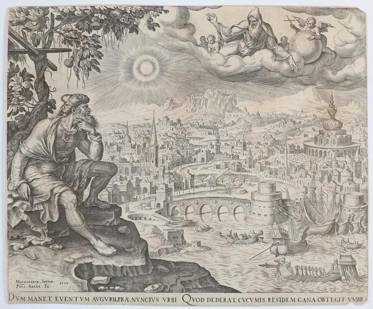 Große Abbildung Nr.1: 132-3392 Galle, Philipp: (Künstlergraphik)